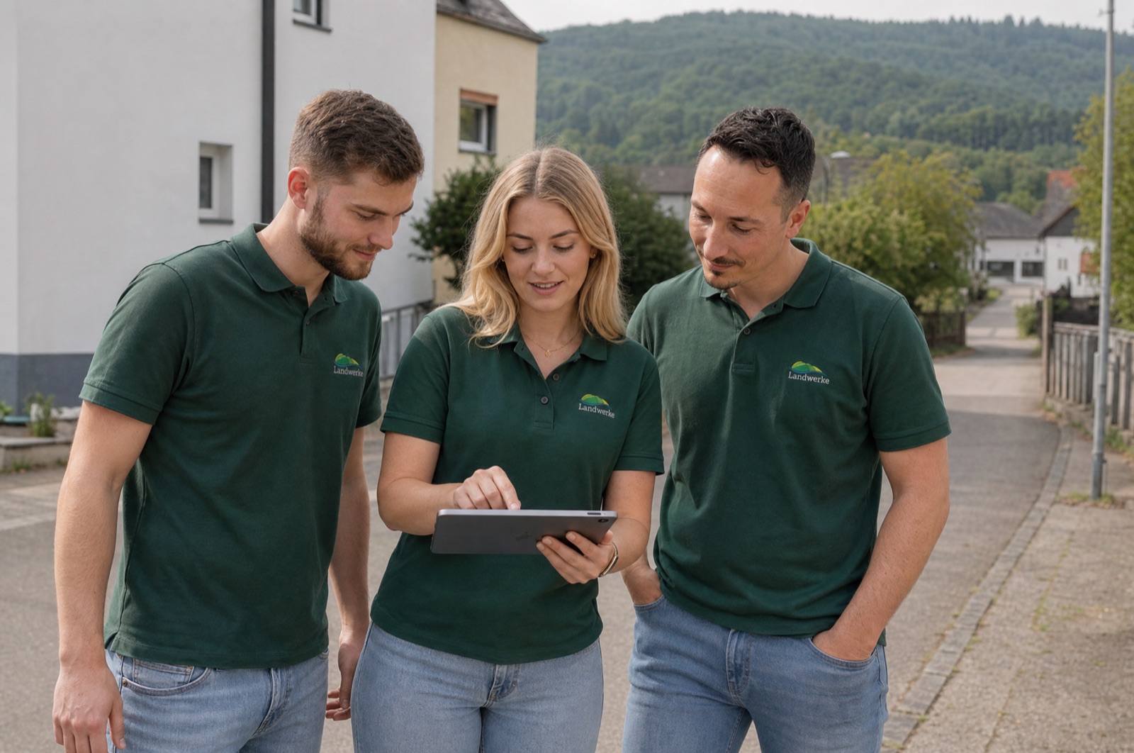 Vertriebsteam von HD Energy für Landstrom Hunsrück in Birkenfeld