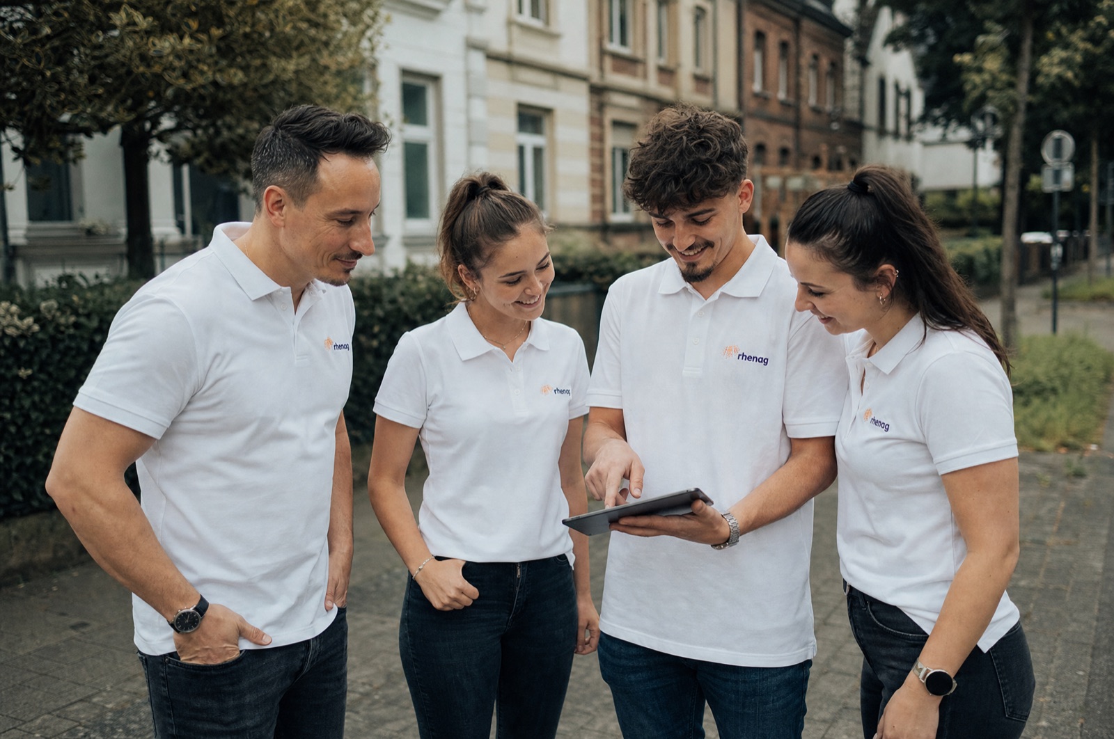 Vertriebsteam von HD Energy unterwegs im Versorgungsgebiet